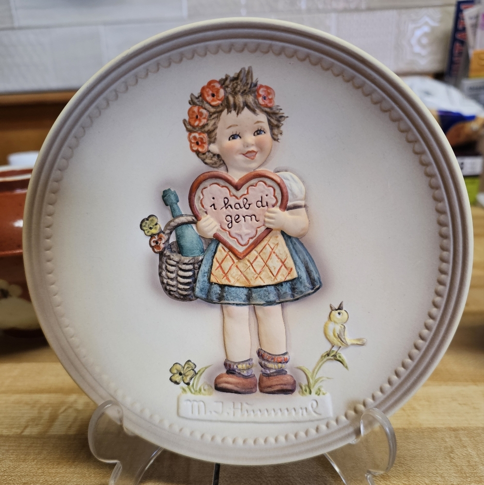 First edition Hummel Plate